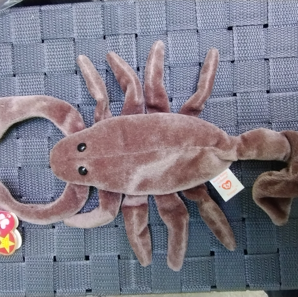 🦋🏵️🦋Set of 2 Retired Beanie Babies Swampy and Stinger - Picture 12 of 16